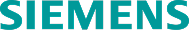 Siemens logo in teal on a white background
